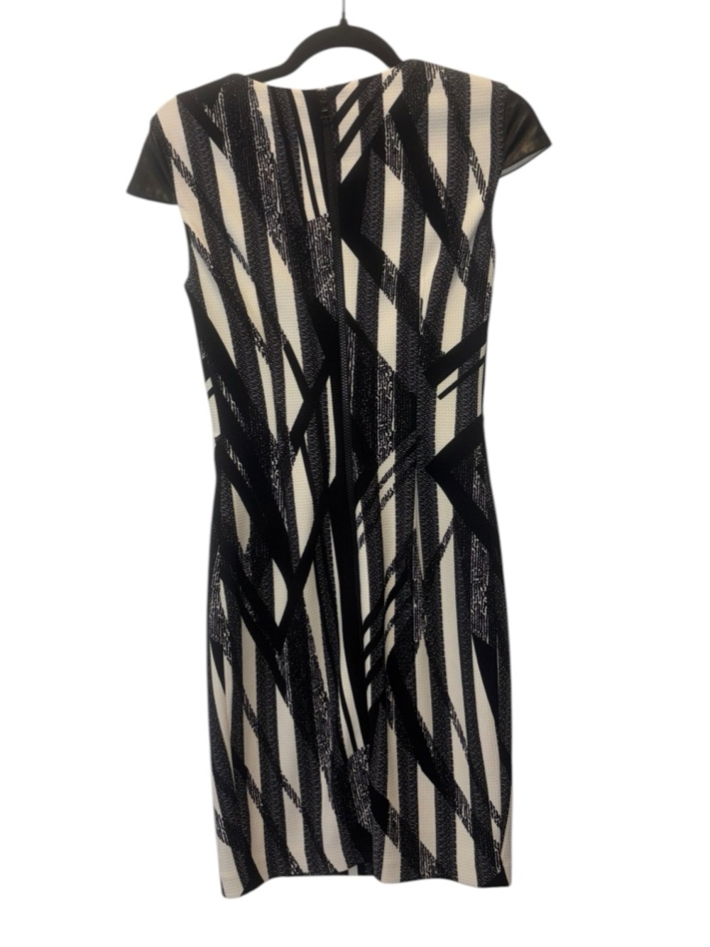 Y2K Cache Black Bodycon Dress Stretch - Picture 4 of 13